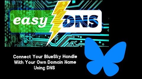 Make your Bluesky handle at your own domain using DNS