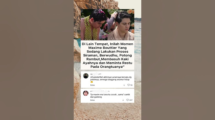 Momen Maxime Bouttier Calon Luna Maya Melakukan Proses Siraman #viralvideo #trending #trending