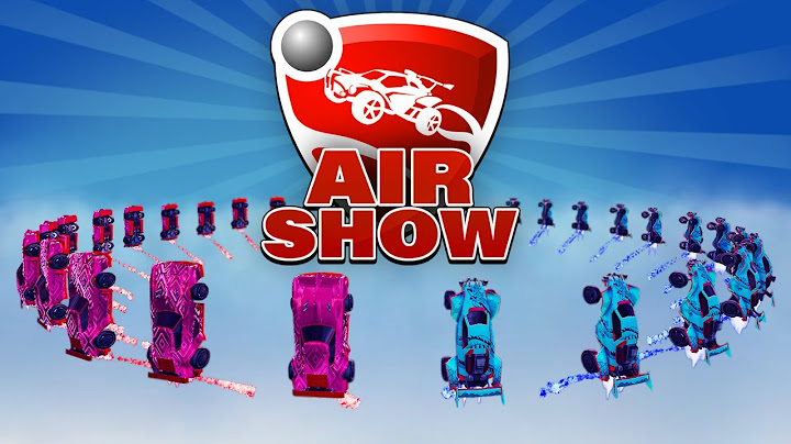 We made a Rocket League Air Show and it is INSANE
