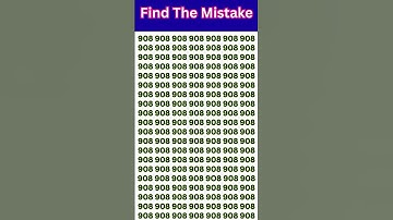 Find The Mistake -EP#616 #mathpuzzle #brainteaser #iqtest #mathstrics #pahelian #reasoning  #shorts