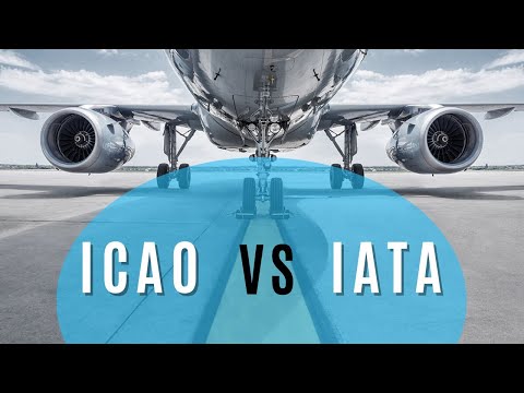 The Difference Between ICAO and IATA