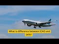 The Difference Between ICAO and IATA Mp3 Song