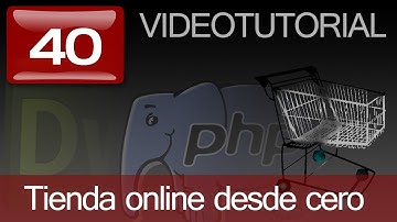 Tutorial: Como hacer tienda online en PHP con Dreamweaver. Capitulo 40