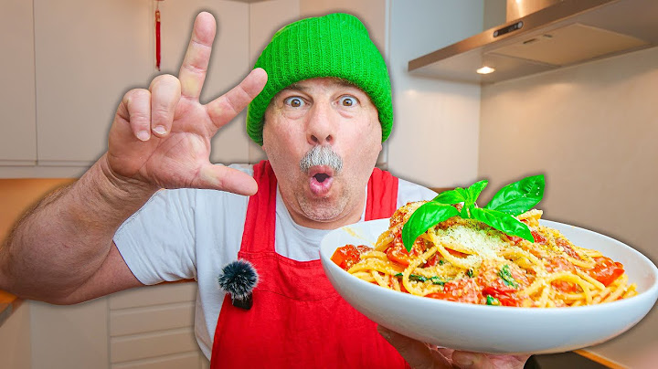 Die 3 besten SPAGHETTI mit TOMATENSAUCE die DU zuhause kochen kannst!