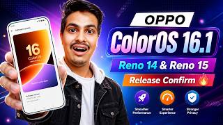 Finally! ColorOS 16.1 Update is Here 😍 | Oppo Reno 14 &amp; Reno 15 New Features &amp; Camera Update
