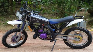 How I built my own 2 stroke Trail Bike | How to make 2 Stroke Trail bike