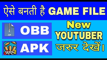 How to make obb+ APK files and download link ,(hindi)