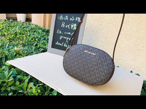 MICHAEL KORS ☜UNBOXING☞ JET SET TRAVEL MEDIUM LOGO CROSSBODY BAG