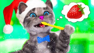 Funny Kitty Little Kitten Adventure - Christmas Special Cartoon Video With Kitty For Kids