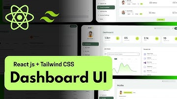 React JS Admin Dashboard UI with Tailwind CSS – Step by Step | Beginners Friendly React js Dashboard