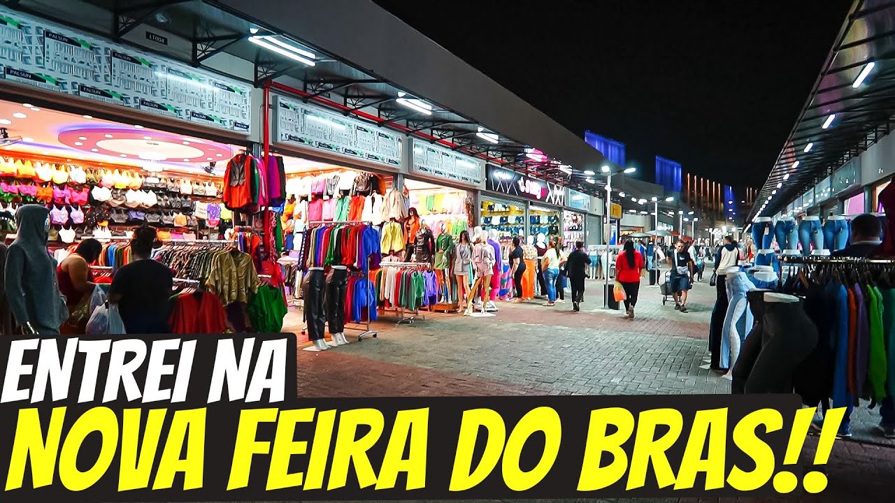 FOI MUITO DINHEIRO INVESTIDO AQUI: NOVA FEIRA DA MADRUGADA DO BRÁS, UM  SHOPPING MONUMENTAL!!! 