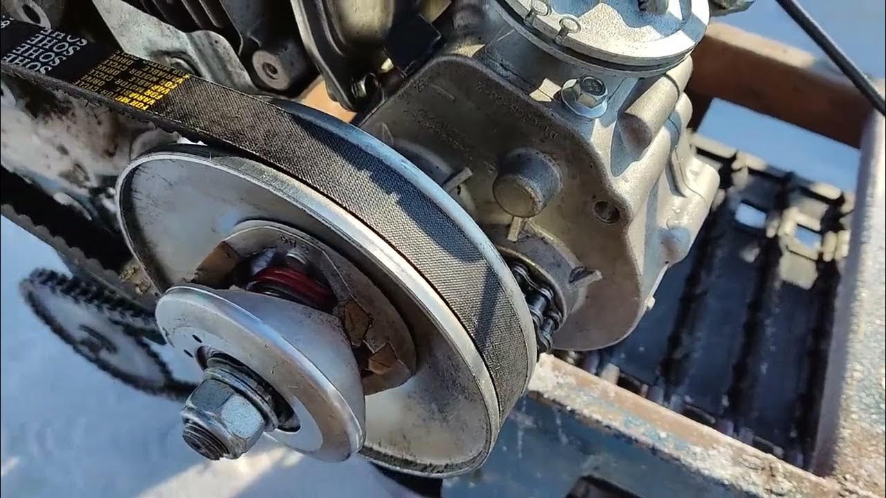 Поставил редуктор с реверсом. - YouTube