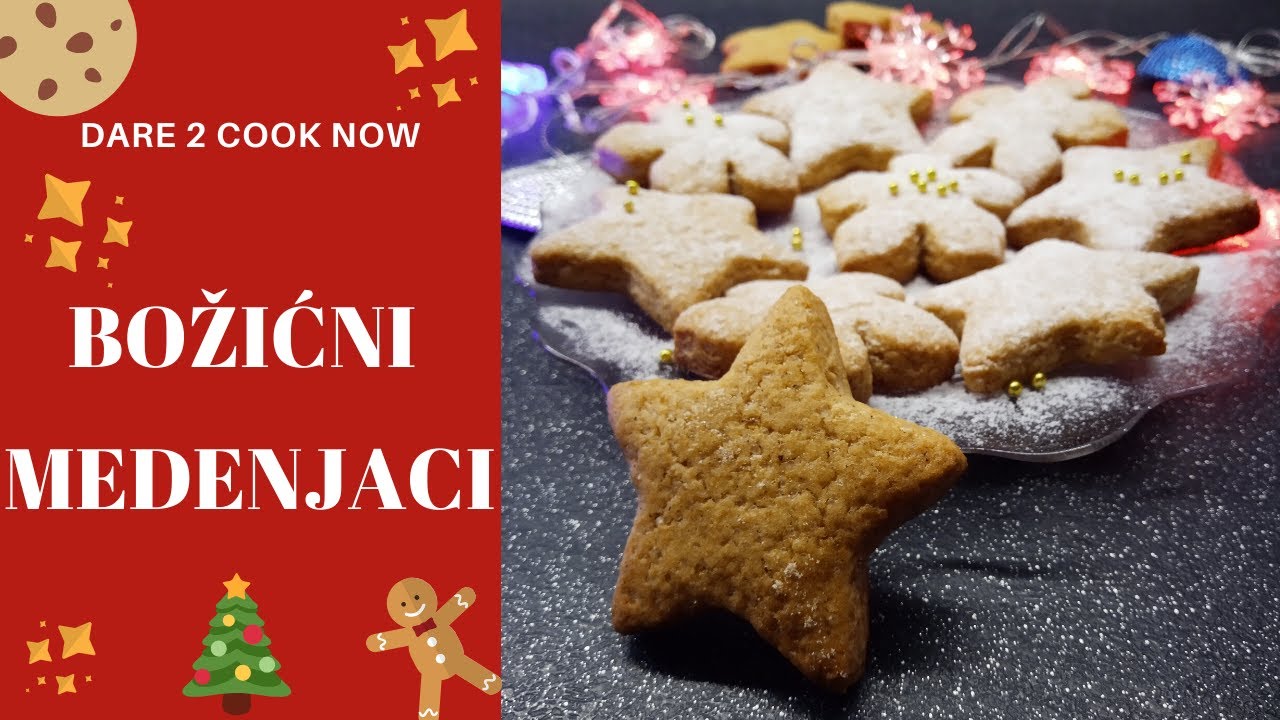 BOŽIĆNI MEDENJACI || Recept za praznične medenjake
