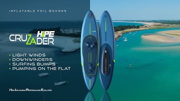THE INFLATABLE BOARD FOR LIGHT WINDS AND DOWNWINDERS
