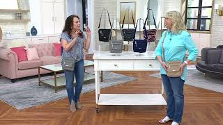 Baggallini Washable Let's Escape RFID Crossbody on QVC