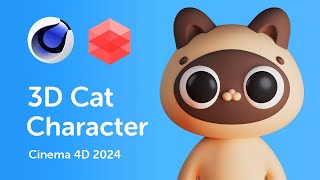 3D Cat Character Modeling | Cinema 4D 2024 Tutorial for Beginners