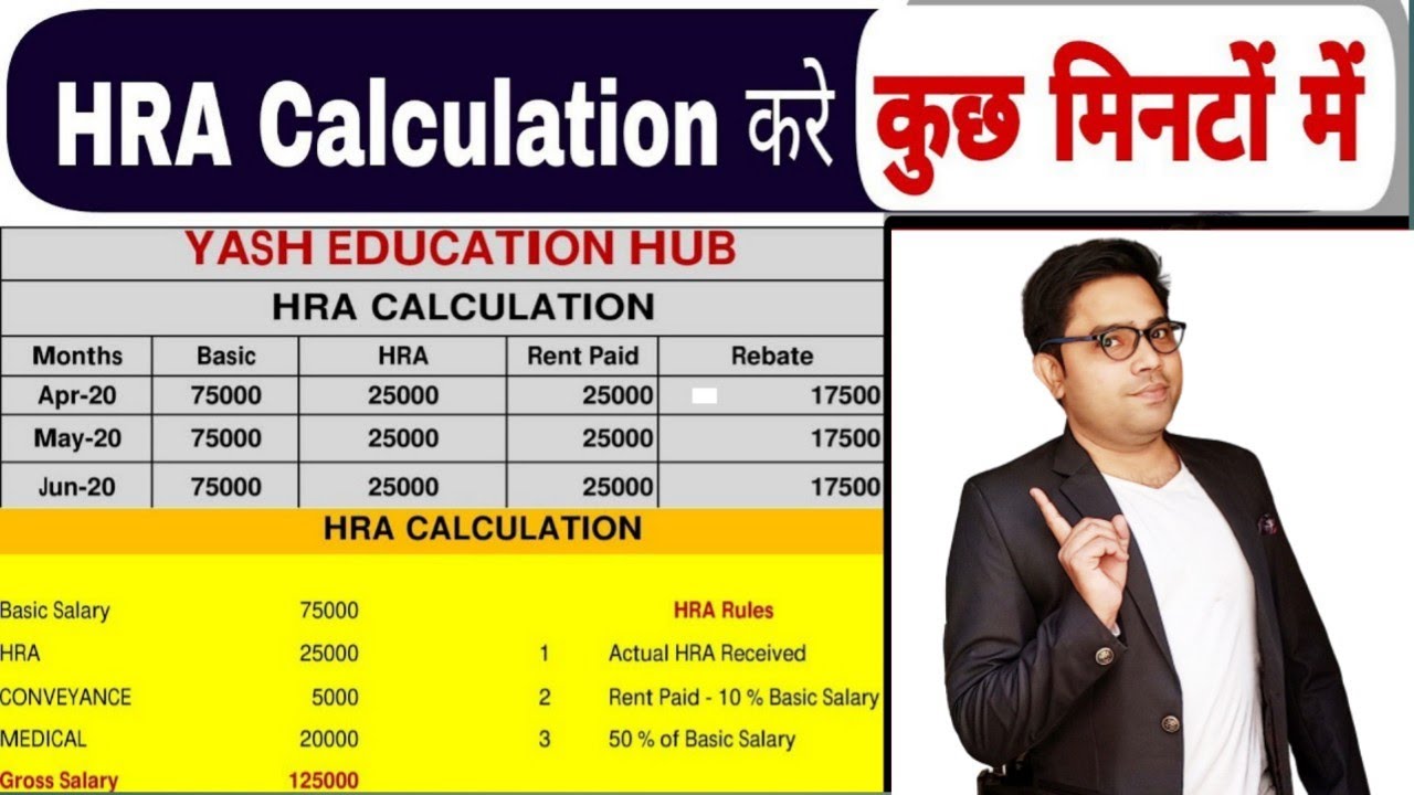 hra-calculation-in-salary-hra-calculation-in-excel-hra-calculation