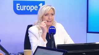 Marine Le Pen fustige le gouvernement après la mort de Lola : 