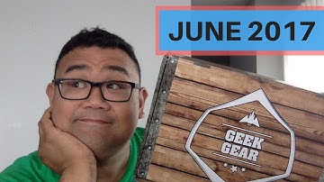 Geek Gear Box  - June 2017 -  Superman & Co.