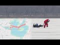 Mpls man measures ice thickness to keep public safe