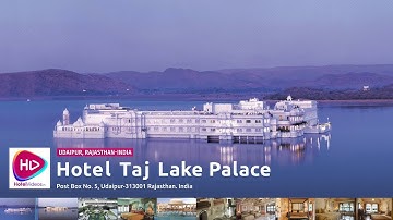 Hotel Taj Lake Palace Udaipur Rajasthan India - Hotel Videos
