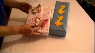 More money saving ideas for gift wrapping and decorating..