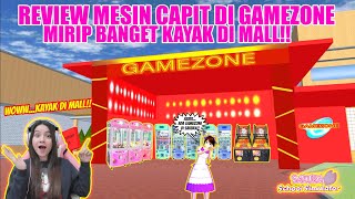 REVIEW PERMAINAN GAMEZONE!! MIRIP BANGET KAYAK DI MALL!! SAKURA SCHOOL - PART 168