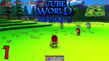 Cubeworld Alpha Co-Op S2 #1 - A Whole New Season!!