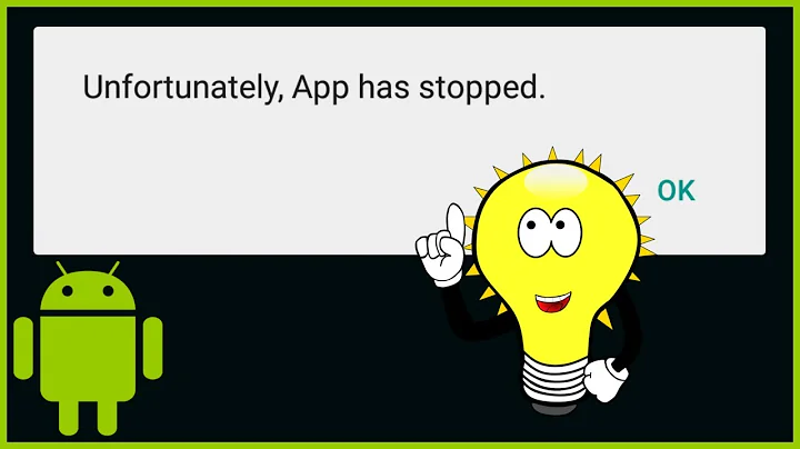 Unfortunately App Has Stopped - How to Fix - ONLY FOR PROGRAMMERS - Android Studio Tutorial