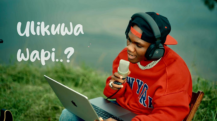 Mbosso - Umechelewa (Official Lyrics Video)