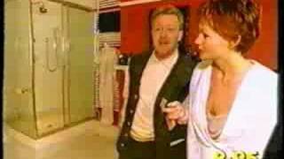 Keith chegwin jumps into cathy dennis' bed early in the morning on big
breakfast and it's all down to her sister, georgie.