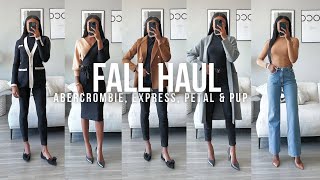 FALL HAUL 2022 | Abercrombie, Express, Mango | Brenna Anastasia