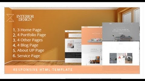 Interior Design - HTML5 Template for Interior Designer | Themeforest Templates