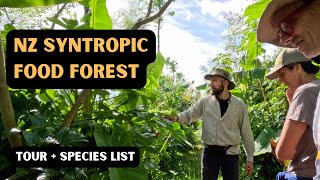 2.5 year Syntropic Food Forest Tour / Species List