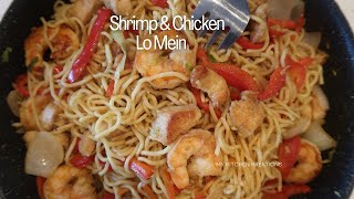 This Shrimp and Chicken Lo Mein is The BEST | Only 30 minutes of your time❗❗❗