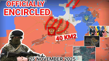 Myrnohrad Officially Encircled | Major Breakthrough in Hulyaipole [25 November 2025]