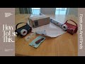 Gift Wrap Paper Cutter with Tape- See How Easy It Is to Use