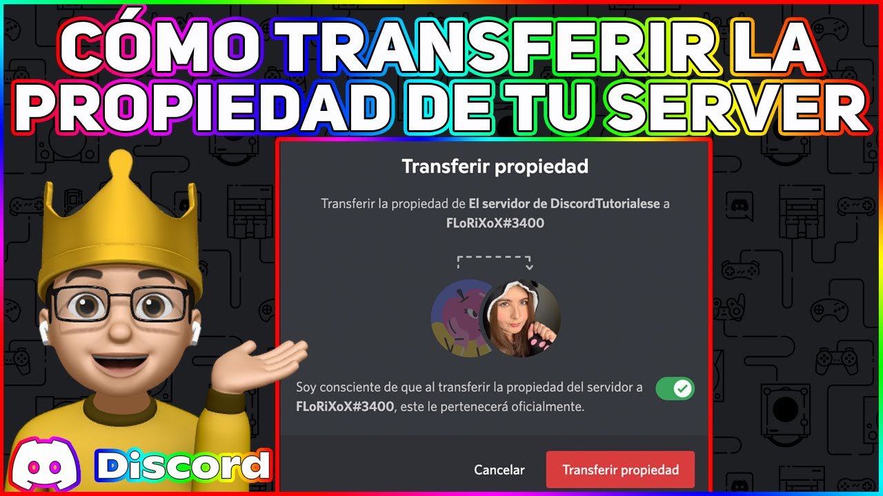 Como eu transfiro a propriedade de um servidor? – Discord