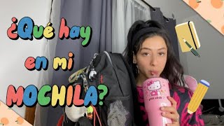 ¿qué hay en mi mochila? + ¿qué hay en mi lapicera? / what’s is in my backpack? | ximena izquierdo