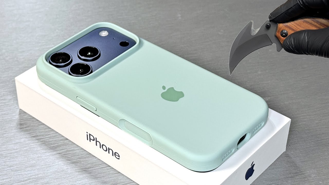 iPhone 17 Pro Deep Blue Unboxing 1TB + Accessories (Silicone Case