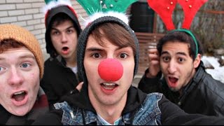 Video thumbnail of "Rudolph, The Red Nosed Reindeer - (PUNK ROCK COVER) by Amasic"