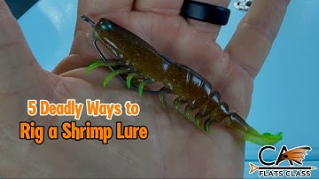 5 Deadly Ways to Rig a Shrimp Lure | Flats Class YouTube
