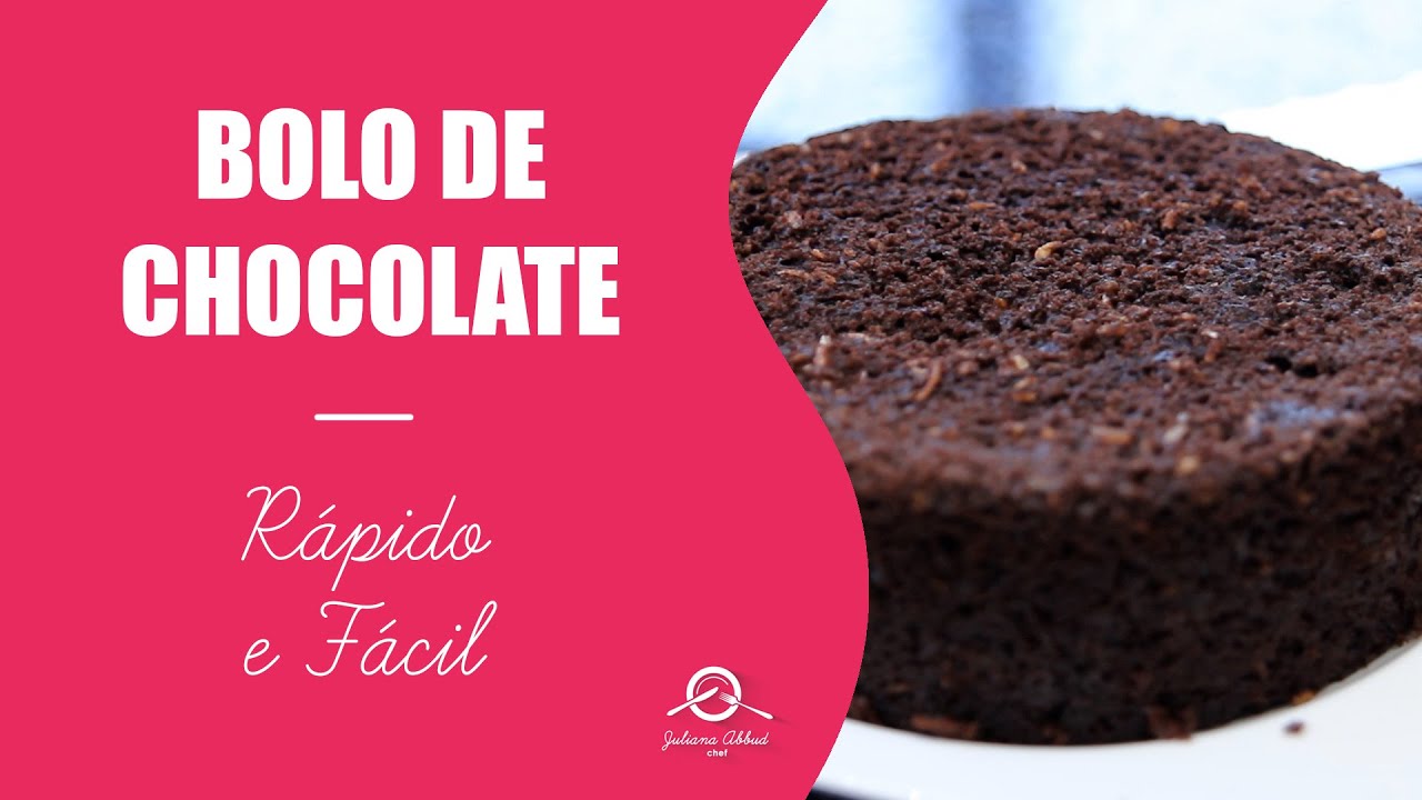 Aprenda a fazer Bolo de Chocolate fácil e rápido - São Carlos em Rede