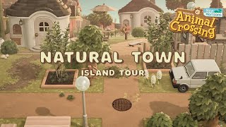 Natural & Rustic Aesthetic Town Island Tour // Animal Crossing New Horizons