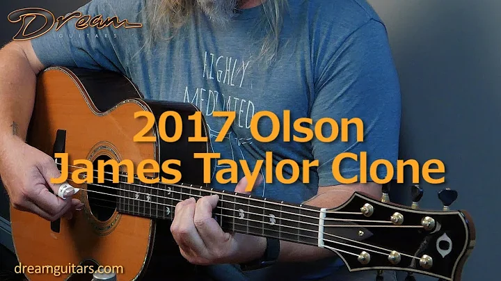 2017 Olson Series 1 James Taylor Clone, Indian Ros...