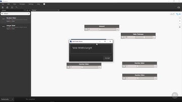 Input Sliders in Dynamo