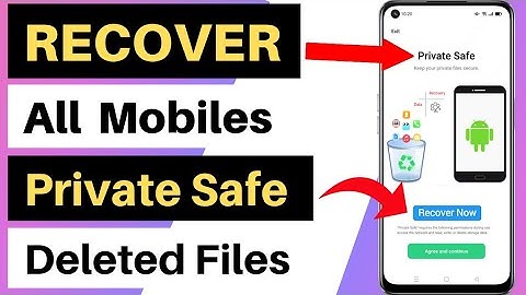 Recover Safe files Deleted photos | Recover Oppo, Vivo, Redmi all mobile private safe Deleted photos
