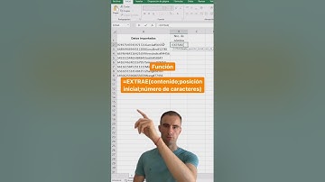 Como extraer parte del contenido de una celda #excelconalvaro #excel #exceltips #exceltutorial