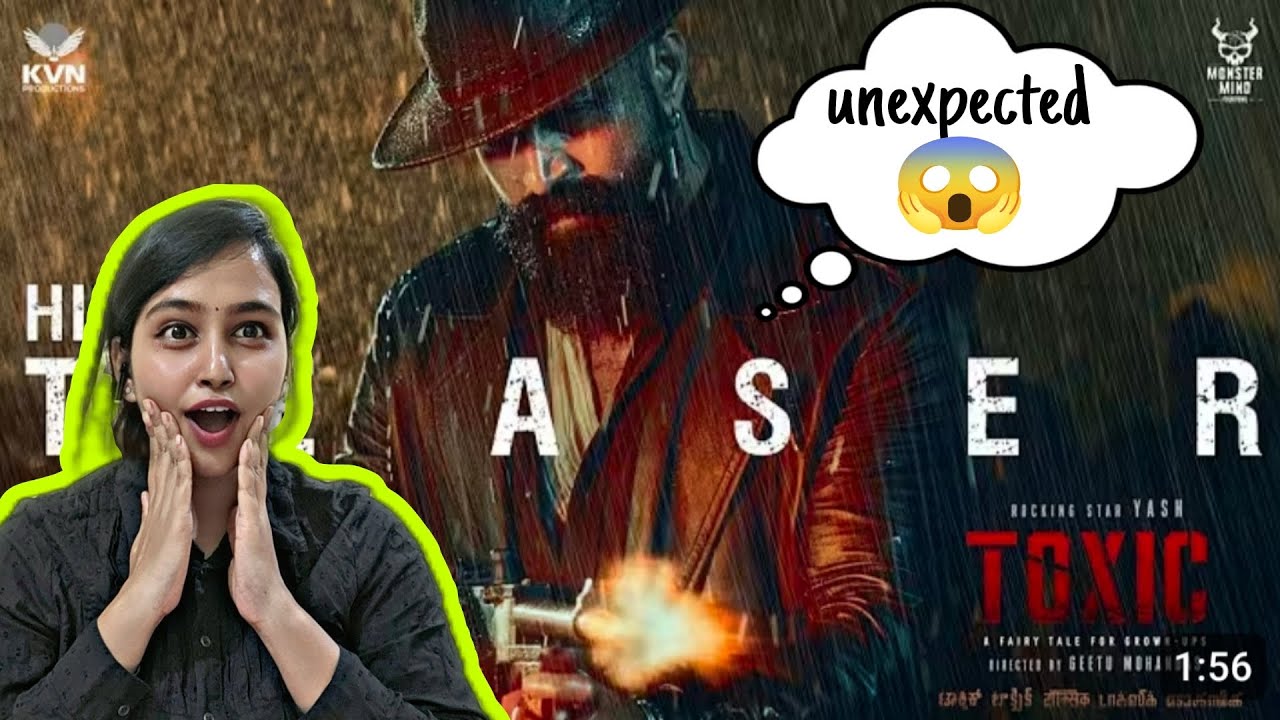 Toxic Official Teaser Reaction| Rocking Star Yash | Geetu Mohandas | KVN | Monster Mind Creations