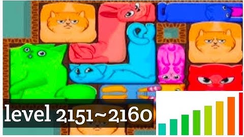 Puzzle Cats - level 2151~2160  Solve 